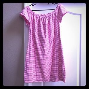 Vineyard Vines Off the Shoulder slub Knit Dress